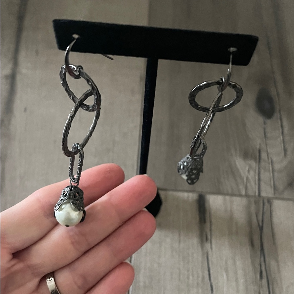 Elegant Silver Dangle Earrings